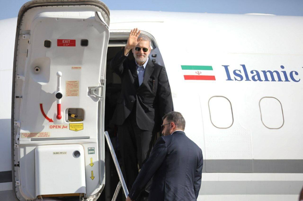 لاريجاني يصل الى الدوحة آتيا من مسقط لاريجاني يصل الى الدوحة آتيا من مسقط