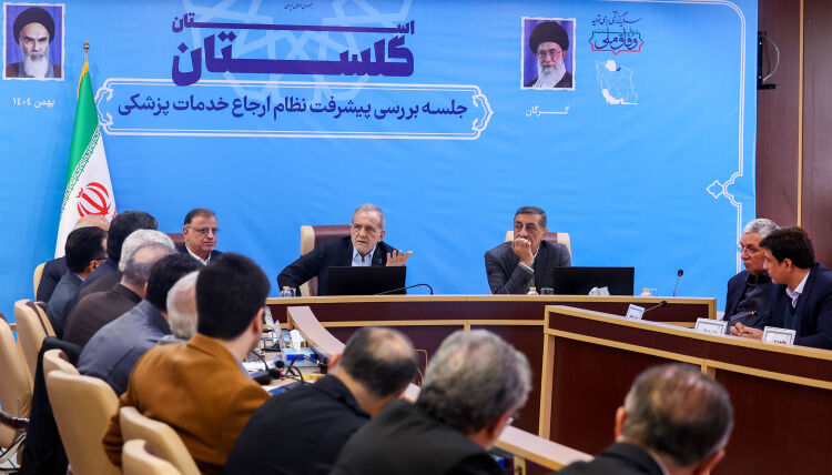 بزشكيان يؤكد ضرورة خدمة الشعب وتحمل المسؤولية بزشكيان يؤكد ضرورة خدمة الشعب وتحمل المسؤولية