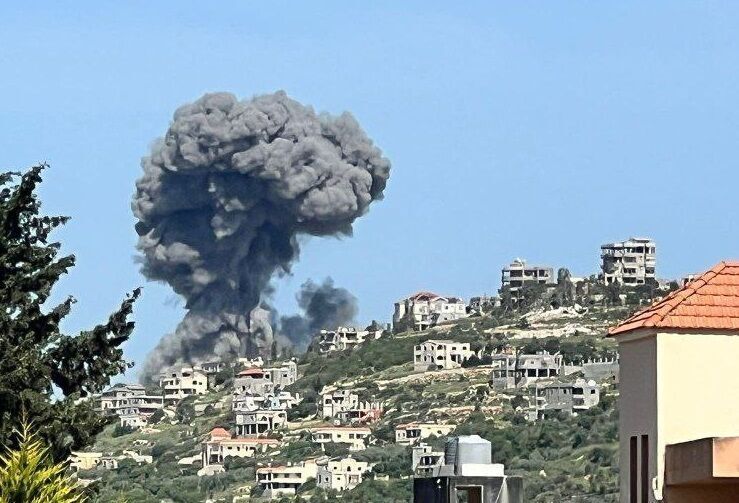 Израильские военные атаковали районы на юге Ливана