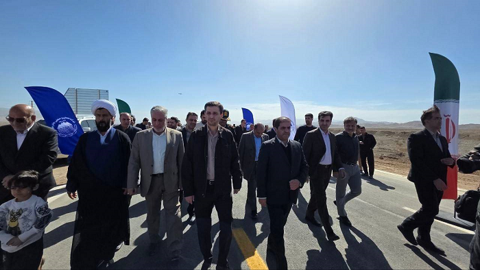 افتتاح کمربندی بهاباد-معدن چادرملو، گام تازه توسعه منطقه