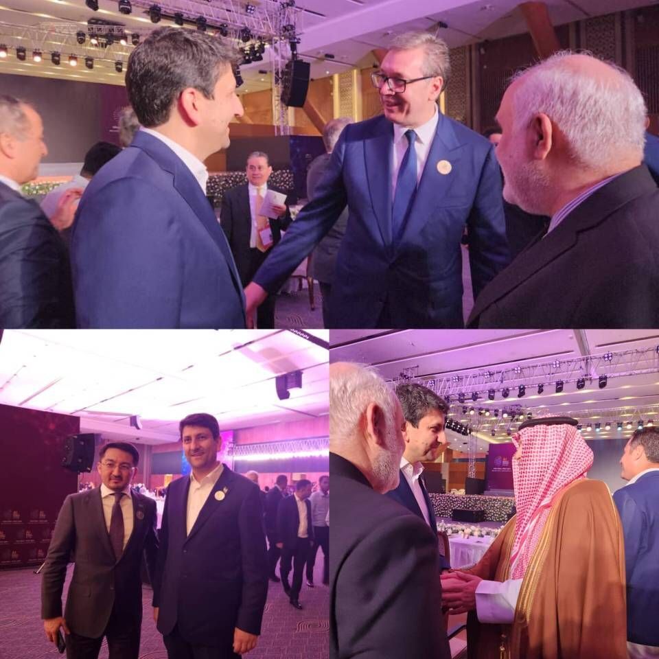 دیدار و رایزنی های وزیر ارتباطات در حاشیه اجلاس «تأثیر هوش مصنوعی ۲۰۲۶» دیدار و رایزنی های وزیر ارتباطات در حاشیه اجلاس «تأثیر هوش مصنوعی ۲۰۲۶»