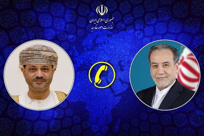 بررسی روند تحولات دیپلماتیک جاری در تماس تلفنی عراقچی با همتای پاکستانی و عمانی