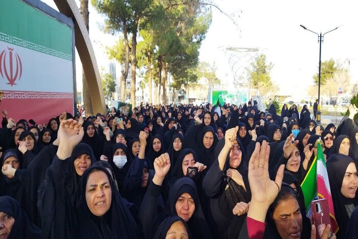 فریاد الغوث خراسان جنوبیها در اجتماع سوگواران امام امت