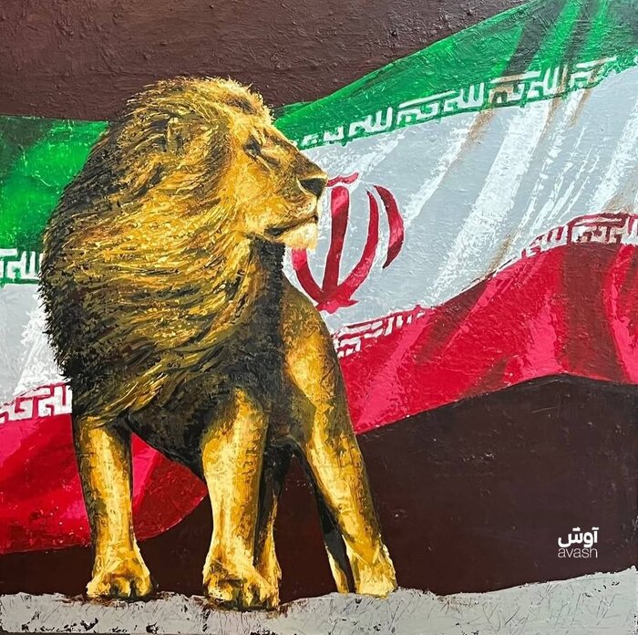 واکنش هنرمندان هنرهای تجسمی به جنگ و انتخاب رهبر سوم انقلاب اسلامی+آثار