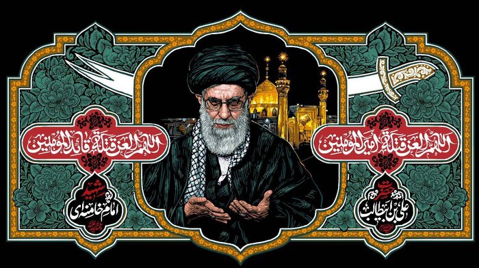 واکنش هنرمندان هنرهای تجسمی به جنگ و انتخاب رهبر سوم انقلاب اسلامی+آثار