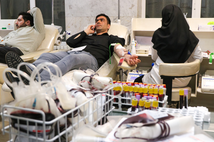 مشارکت نوعدوستانه زنجانیها در اهدای خون