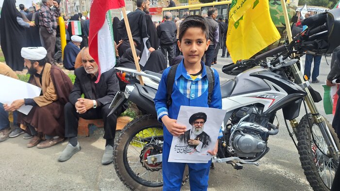قابهایی ماندگار از گامهایی استوار ، شکوه روز قدس در خراسانجنوبی