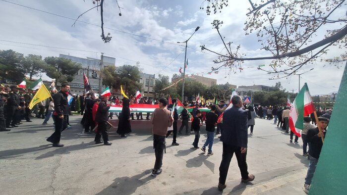 قابهایی ماندگار از گامهایی استوار ، شکوه روز قدس در خراسانجنوبی