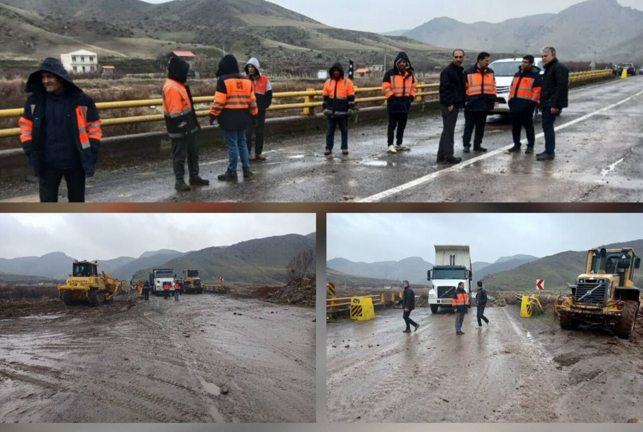 بازگشایی جاده قدیم میانه _ بستان آباد