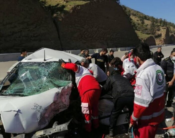 براثر حادثه رانندگی ۲ نفر در غرب مازندران جان باختند