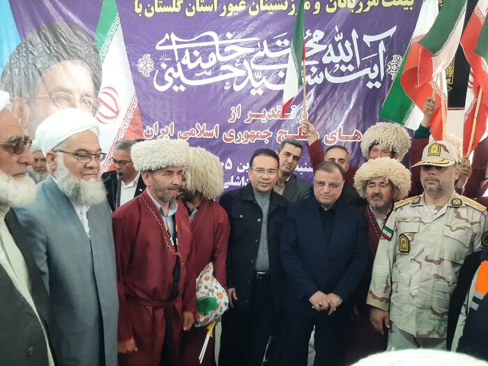 بیعت مرزنشینان گلستان با رهبر سوم انقلاب