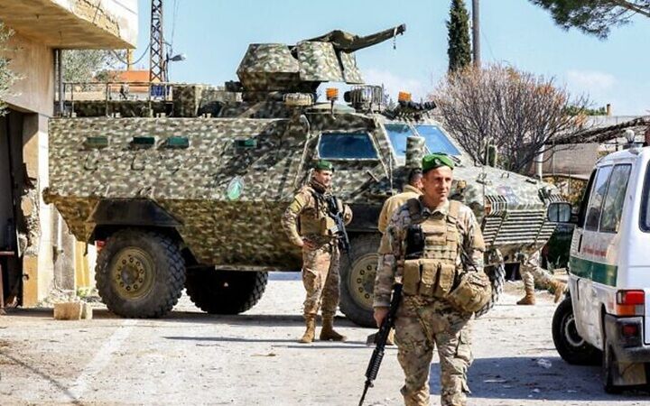 زخمی شدن یک ارتشی لبنانی بر اثر حمله رژیم اشغالگر به پادگانی در جنوب لبنان