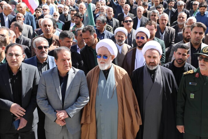 طنین خشم مقدس در سوگواری یکپارچه در اربعین رهبر شهید امت