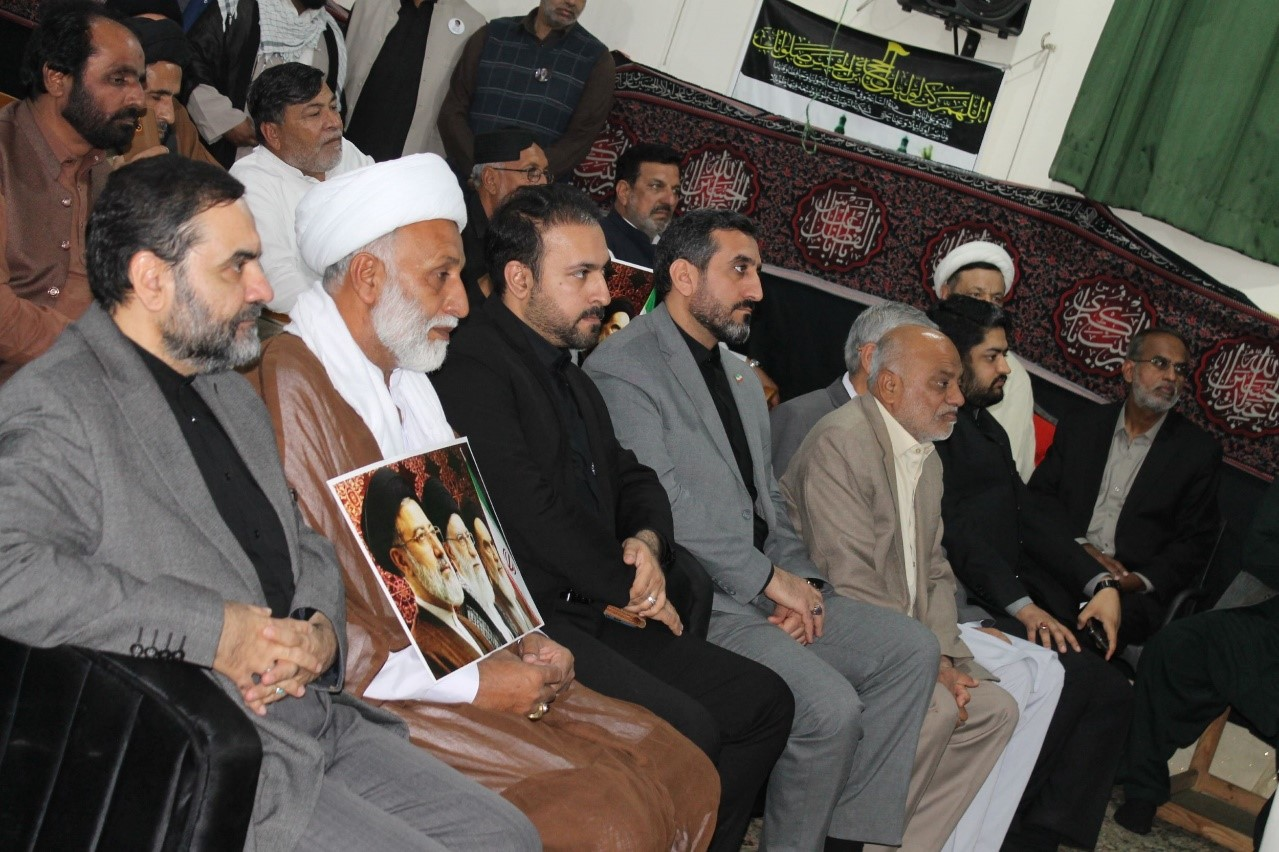 بزرگداشت چهلمین روز شهادت رهبر انقلاب در پاکستان
