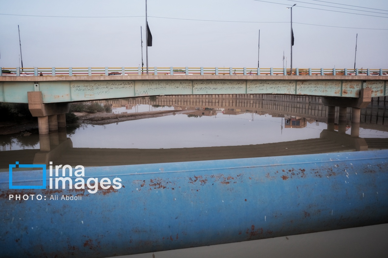 ورودی آب به سیستان پس از سالها خشکسالی