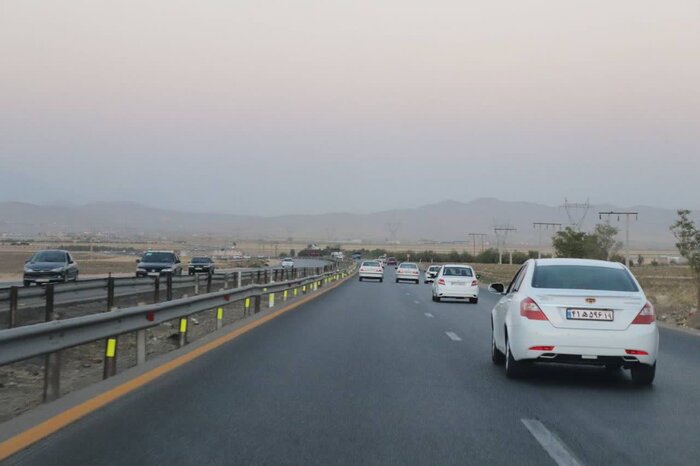 ترافیک در مبادی ورودی به مازندران سنگین است