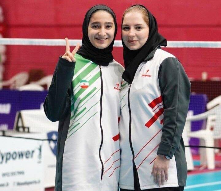 تمرینات دختر بدمینتونباز المپیکی زیر نظر تنها عضو ایرانی IOC