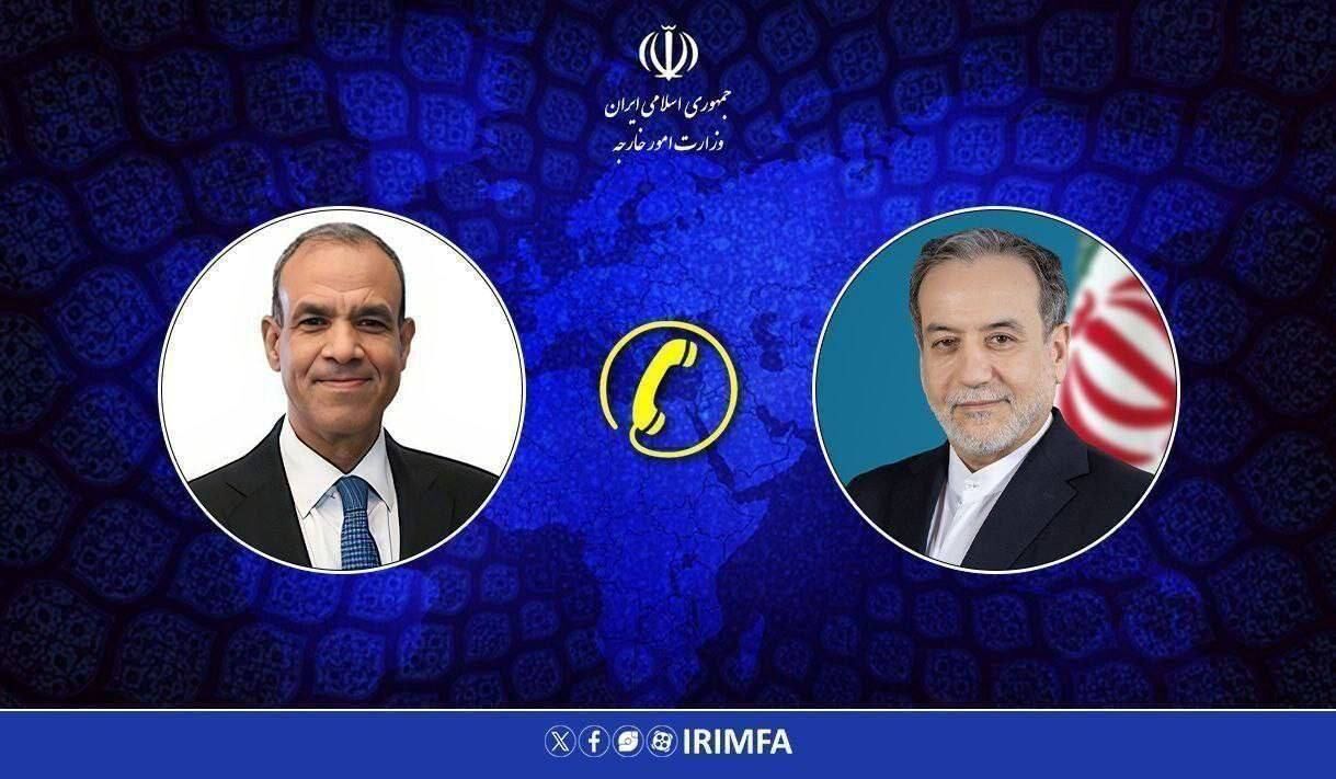 گفت وگوی تلفنی وزیران خارجه ایران و مصر