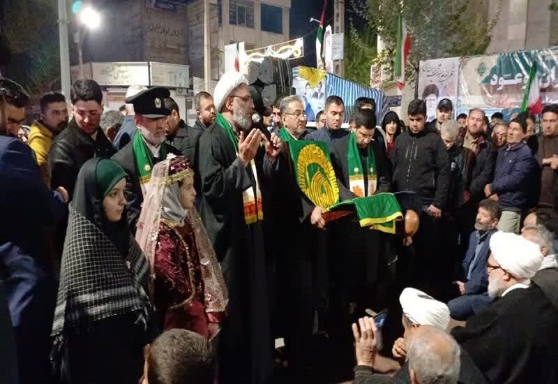 دیار شهیدان باکری معطر به بوی بارگاه رضوی شد