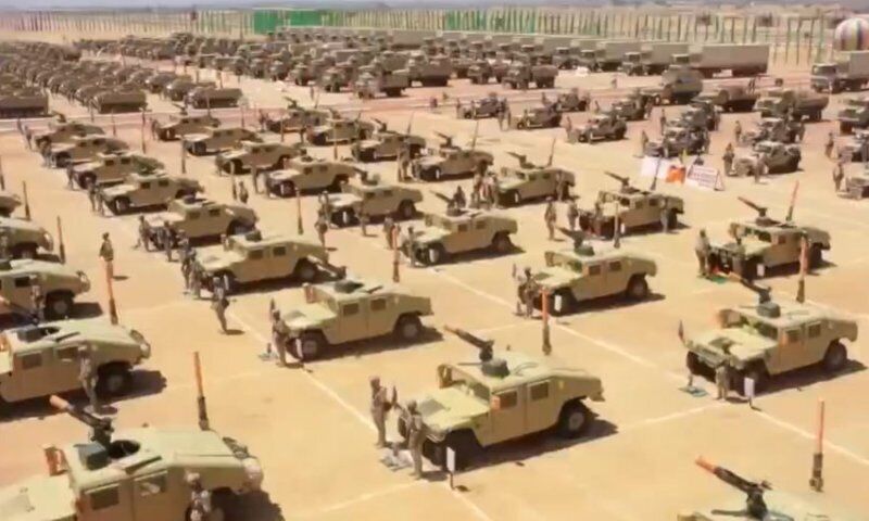 نگرانی صهیونیست‌ها از مانور نظامی ارتش مصر در نزدیکی مرز