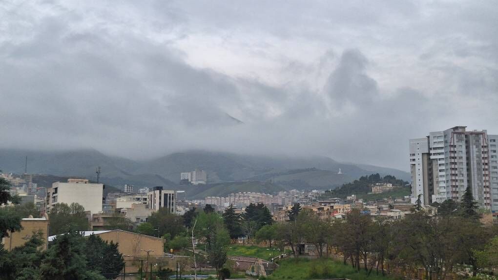 سامانه بارشی جدید آسمان کردستان را در برمی‌گیرد