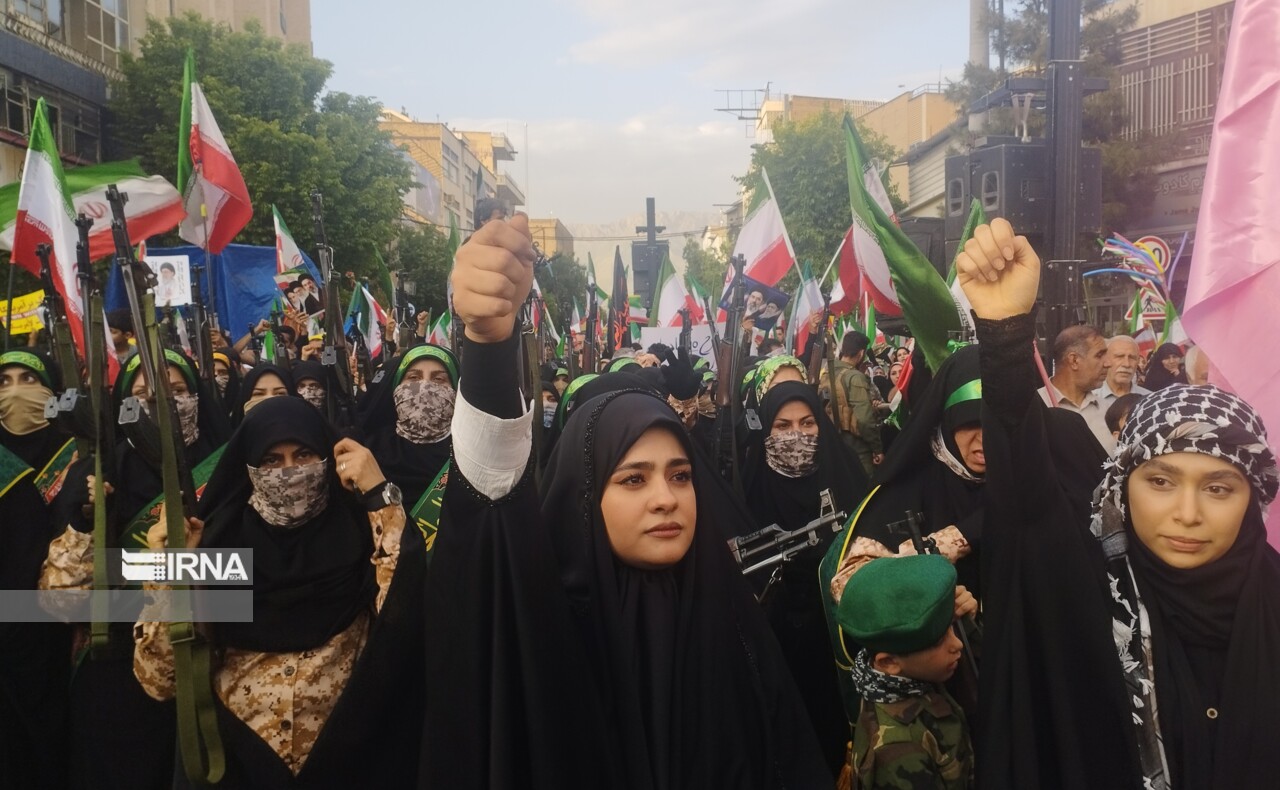 خیزش جان‌فدایان ایران امام‌رضایی در شیراز؛ جلوه‌ای از ایمان و وحدت