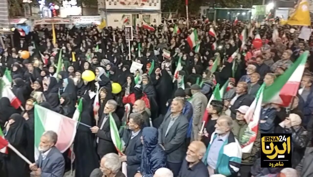 شاهرودی‌ها در شصت‌ویکمین شب اقتدار «بدون خستگی در میدان هستیم» + فیلم