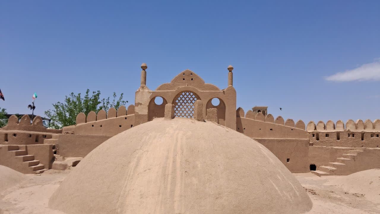 فیلم| قلعه احمدآباد مشیر یزد یادگاری از تاریخ کهن ایران