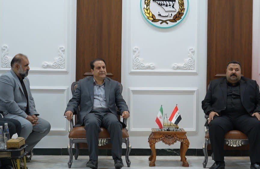 ایلام و واسط عراق پیوندهای دوجانبه را گسترش می‌دهند