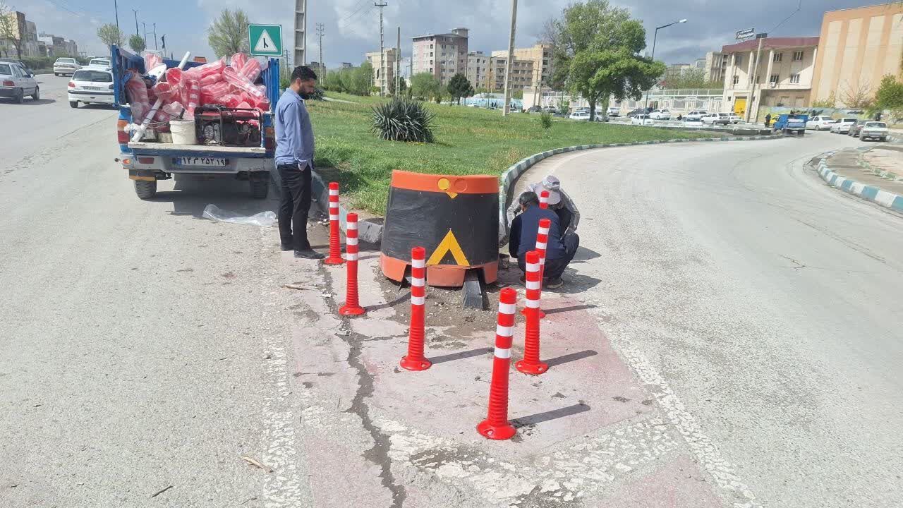 شهردار: بیش از ۷ هزار قطعه تجهیزات ترافیکی در کرمانشاه نصب شد