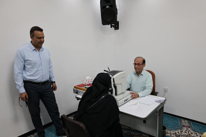 پیوند علم پزشکی و روح نوعدوستی با بیناییسنجی تا اهدای عینک رایگان