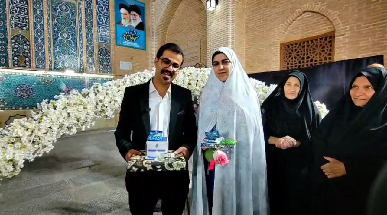 فیلم| ازدواج متفاوت زوج پزشک یزدی