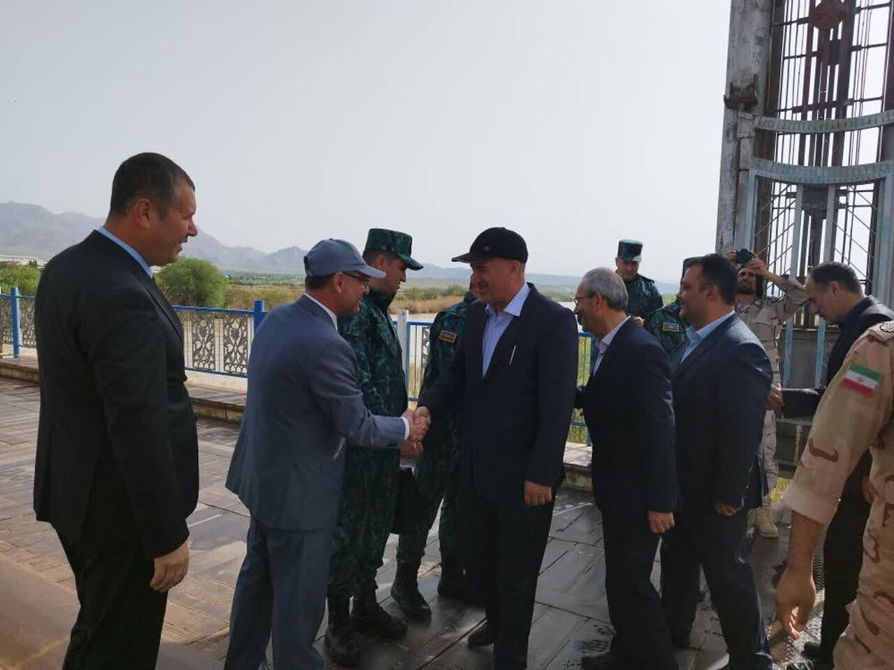 برگزاری نشست مشترک مرزی روسای گمرکات جلفای آذربایجان و ایران با هدف تسهیل تجارت