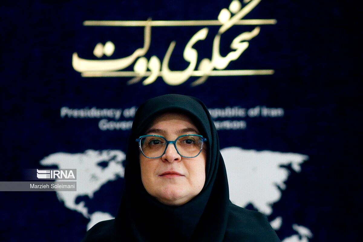 متحدثة الحكومة: جميع أركان النظام تسعى لتحقيق سلام مشرف ومستدام في المنطقة متحدثة الحكومة: جميع أركان النظام تسعى لتحقيق سلام مشرف ومستدام في المنطقة