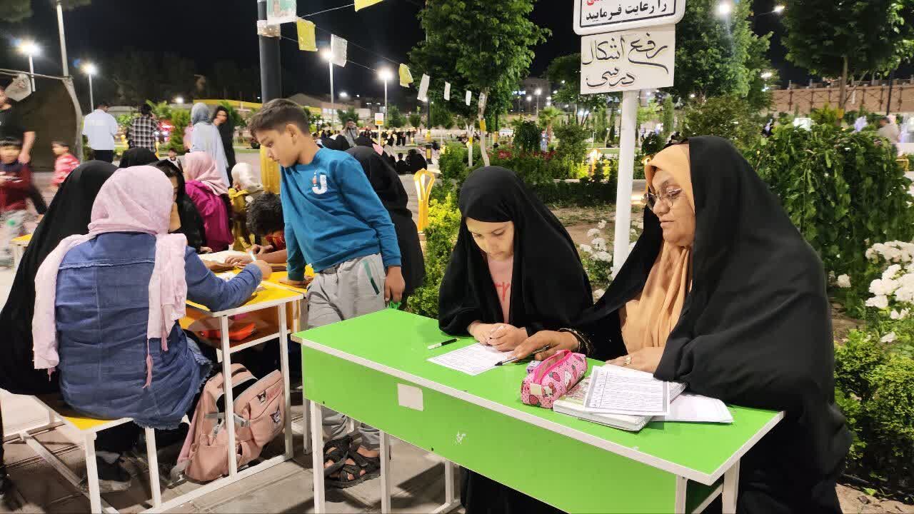 فیلم | میدان‌داری ۵۰ معلم جهادی در اجتماع شبانه بیرجند