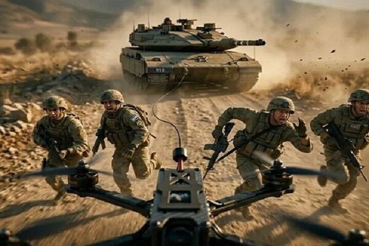 حمله پهپادی حزب الله علیه نظامیان اسرائیل در جنوب لبنان/ زخمی شدن یک فرمانده تیپ گیوآتی