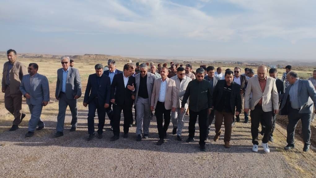 گذرگاه مرزی چیلات دهلران برای تردد زائران اربعین آماده می‌شود