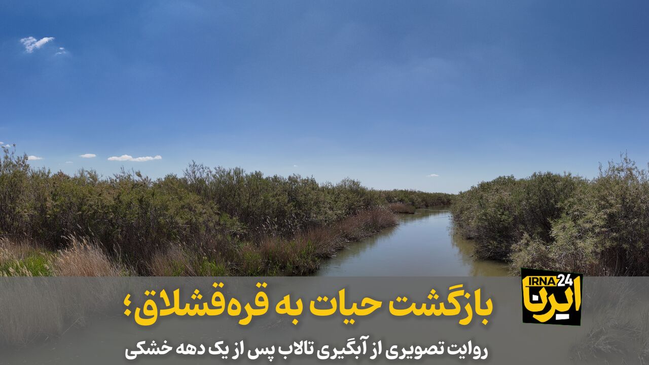 فیلم|بازگشت حیات به قره‌قشلاق؛ روایت تصویری از آبگیری تالاب پس از یک دهه خشکی