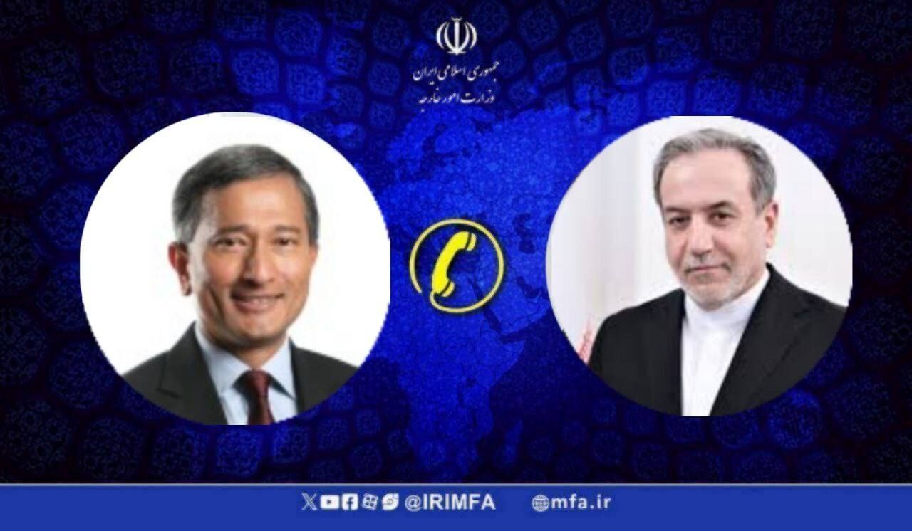 گفت و گوی وزرای امور خارجه ایران و سنگاپور