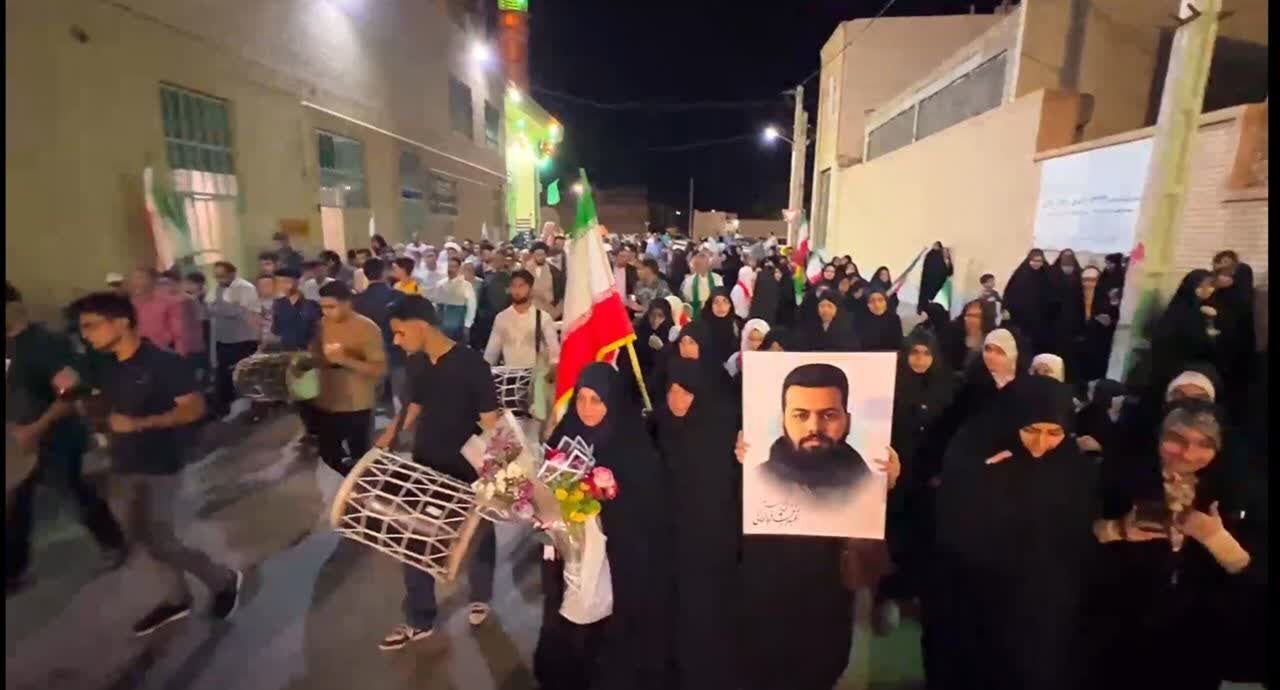 فیلم| شبی به رنگ ایثار؛ روایت مردانگی در حضور خانواده شهید مدافع حرم
