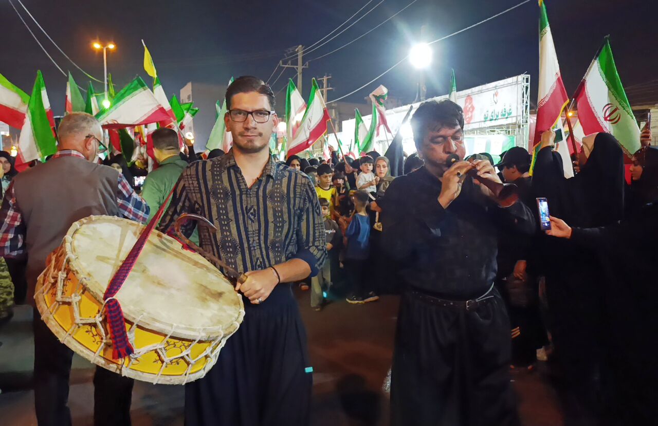 فیلم| مراسم بزرگداشت معاون ستاد کل نیروهای مسلح در اهواز