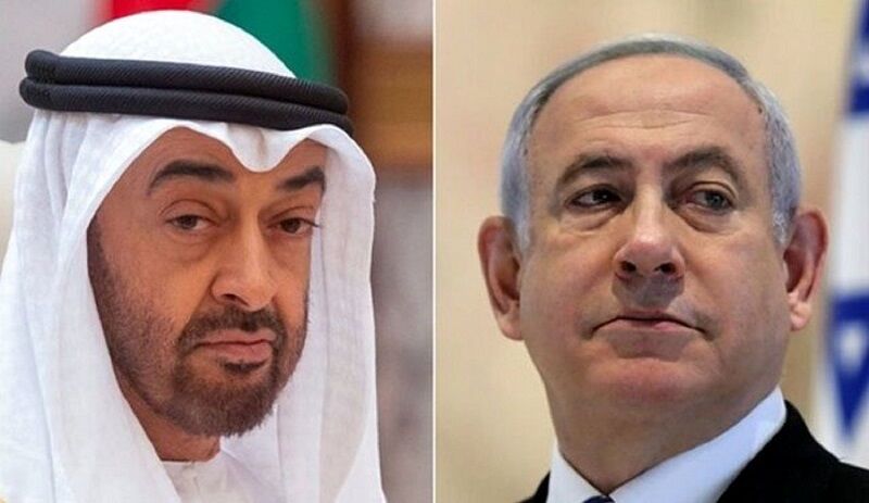 دیدار محرمانه نتانیاهو با رئیس امارات در ابوظبی در جریان جنگ علیه ایران