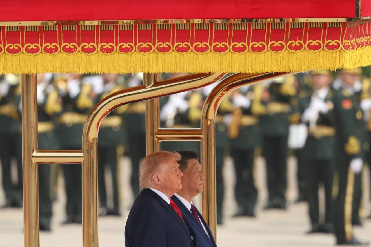 استقبال شی از ترامپ در تالار بزرگ خلق