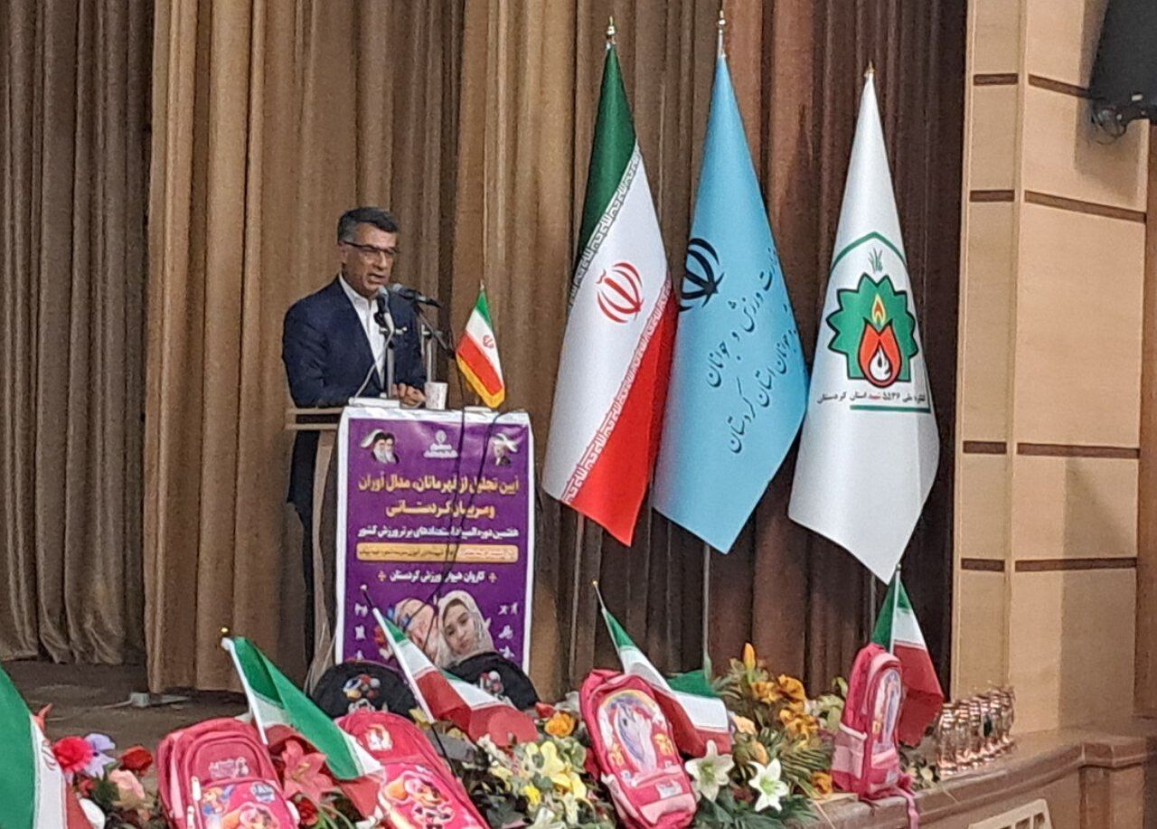 معاون استاندار بر توسعه زیرساخت‌های ورزشی کردستان تأکید کرد