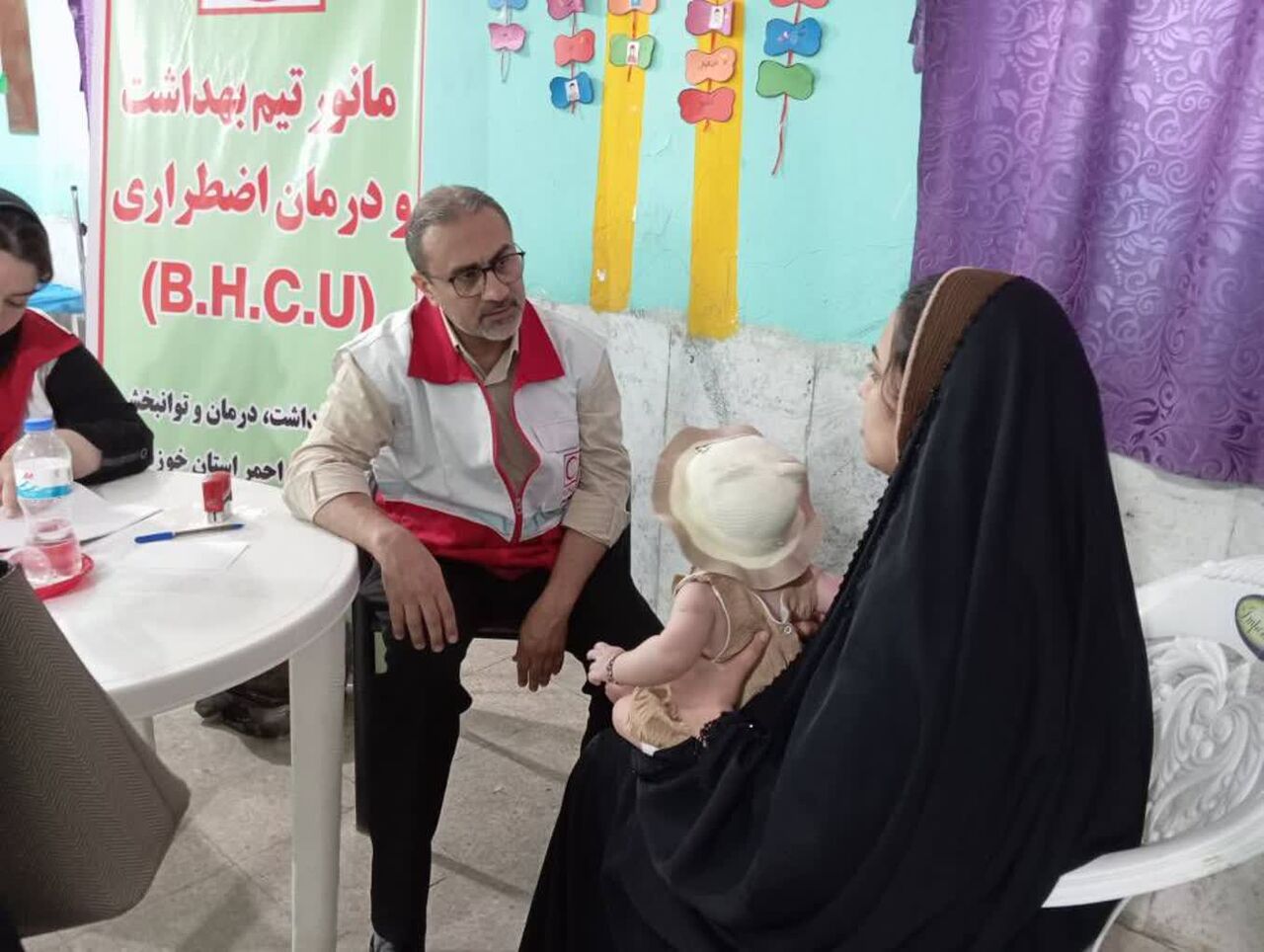 ارائه خدمات رایگان درمانی هلال‌احمر به ۸۲۶ نفر در روستای بیت محارب باوی