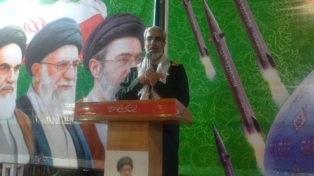 معاون سازمان بسیج: حضور مردم، مهم‌ترین پشتوانه کشور است