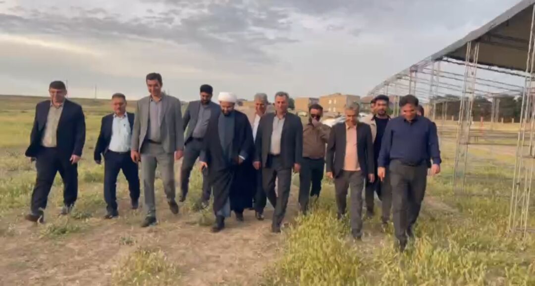 فیلم| آماده‌سازی محل برگزاری جشنواره کوچ عشایر در جعفرآباد مغان