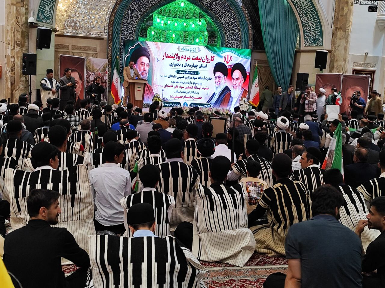 آیین گرامی‌داشت شهدای جنگ رمضان چهارمحال و بختیاری در تهران برگزار شد