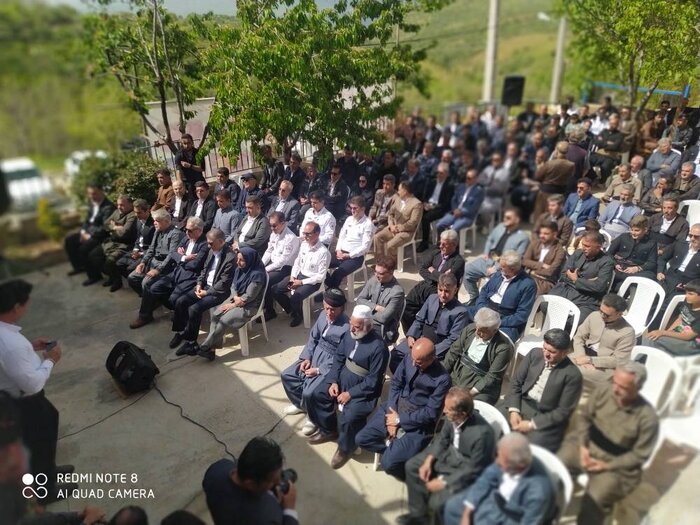 سومین روستای سالم شهرستان جوانرود افتتاح شد