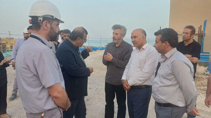 گامی برای پایان تنش آبی غرب هرمزگان/ پروژه آبرسانی چارک به بستک در آستانه بهرهبرداری